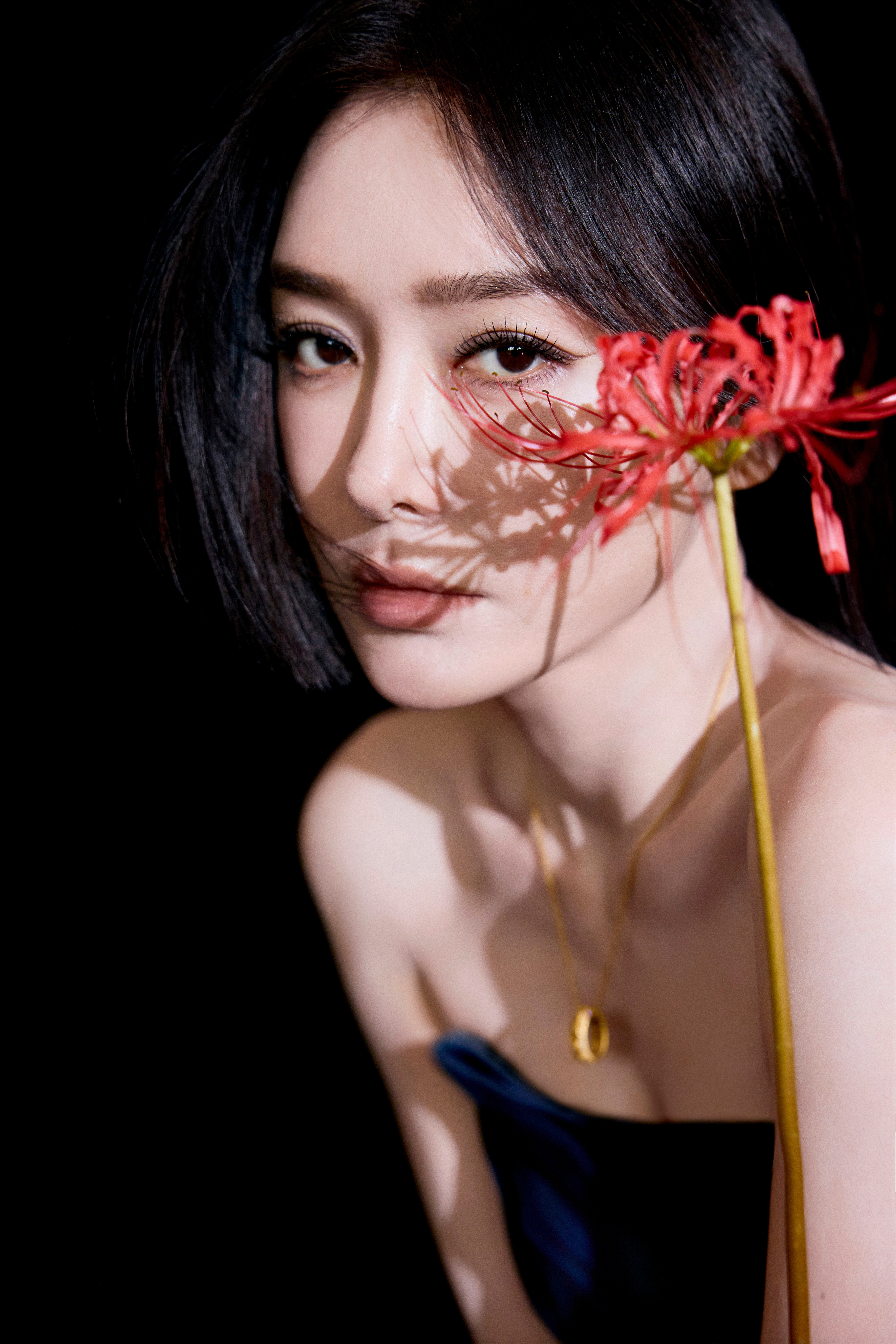 秦岚回国第二章秦岚你真的美晕我了，一身湖蓝色长裙将好身材好气质都展现了出来，完