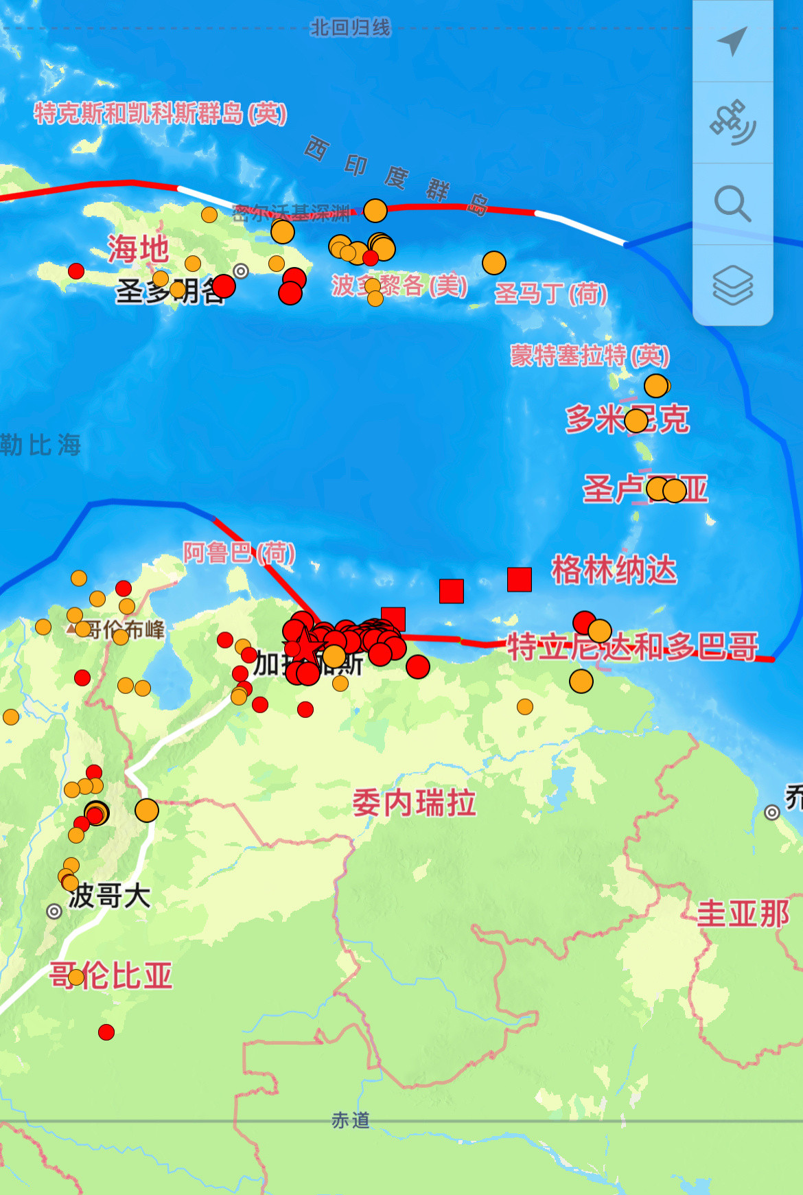 委内瑞拉地震短短数十秒接连两场七级以上浅源强震突袭委内瑞拉，百年罕见的连环地动撕