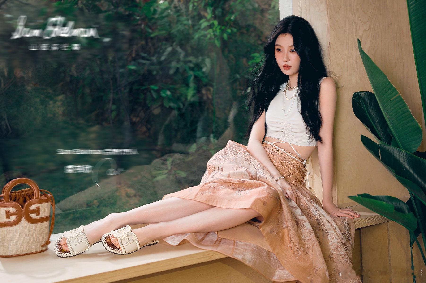 虞书欣波西米亚风造型虞书欣都市游牧风适配度虞书欣的波西米亚风造型真是美到爆，随性