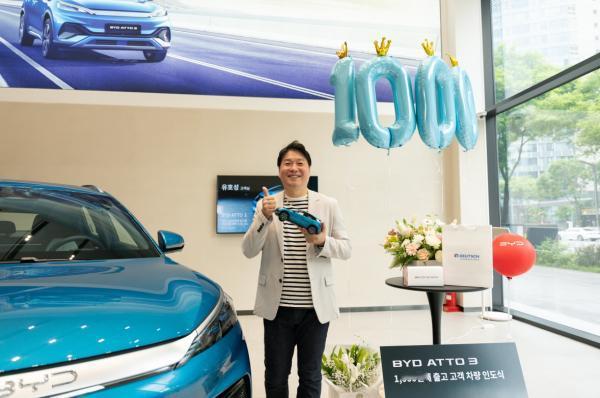 【比亚迪元plus韩国上市2个月，交付1000辆！】比亚迪元plus在韩国