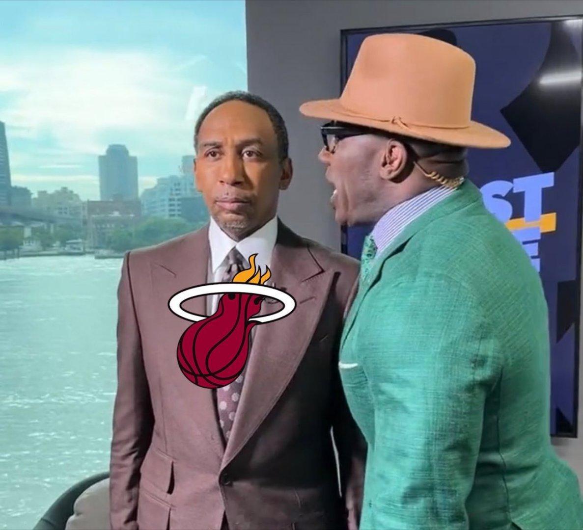 坏消息:-热火季前赛5连败-比赛还剩30秒的时候领先5分，被逆转-本场热火首发阵