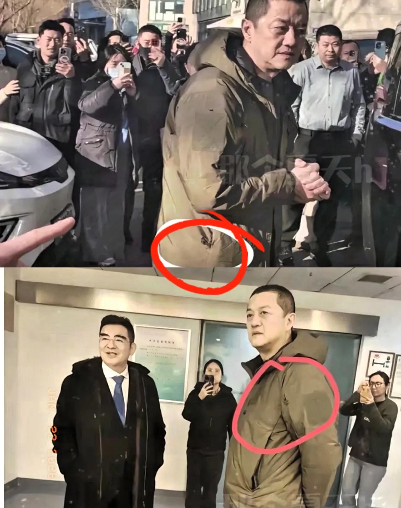 今天刷到一张接待陈光标的照片，直接给我看愣了，照片里他胳肢窝那儿的衣服，