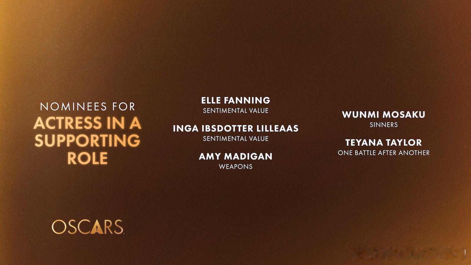 98届奥斯卡提名名单来了一些值得单独提及的，《罪人》16项奥提一骑绝尘，甚至打破