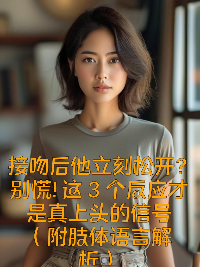 接吻后他立刻松开？别慌！这3个反应才是真上头的信号（附肢体语言解析）