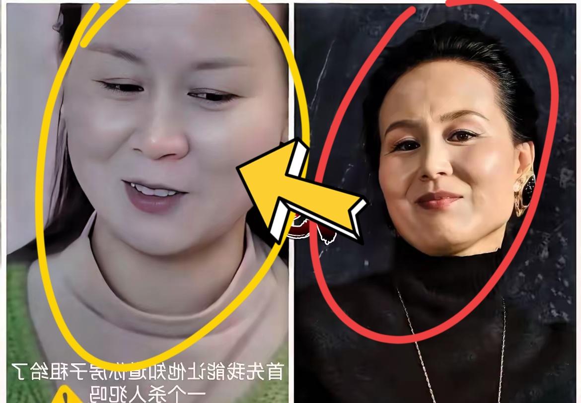 盯着赵箫泓这两张照片看，真是越看越瘆人。早前接受访谈的时候！整个人还透