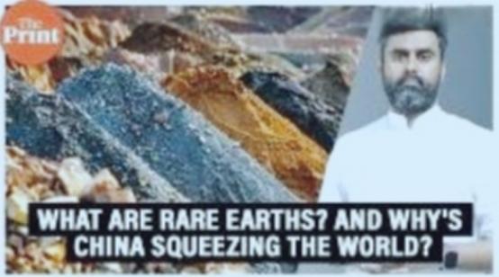 印度向欧美军工企业转售120吨稀土，此举彻底激怒了中方，印度人感到纳闷，他们是怎