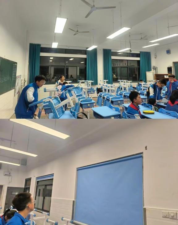 新窗帘就位，孩子们的午休更安心了午休时光对孩子们来说太重要了。以前教室窗帘遮光