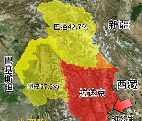 中印边境，拉达克究竟怎么回事真是让人捏把汗！中印边境的拉