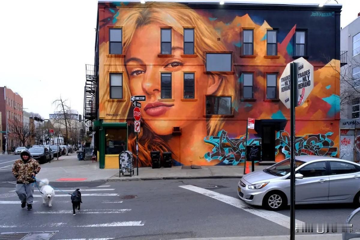 布鲁克林为遇害乌克兰难民创作纪念壁画引发争议纽约布鲁克林布什维克街区现新增一