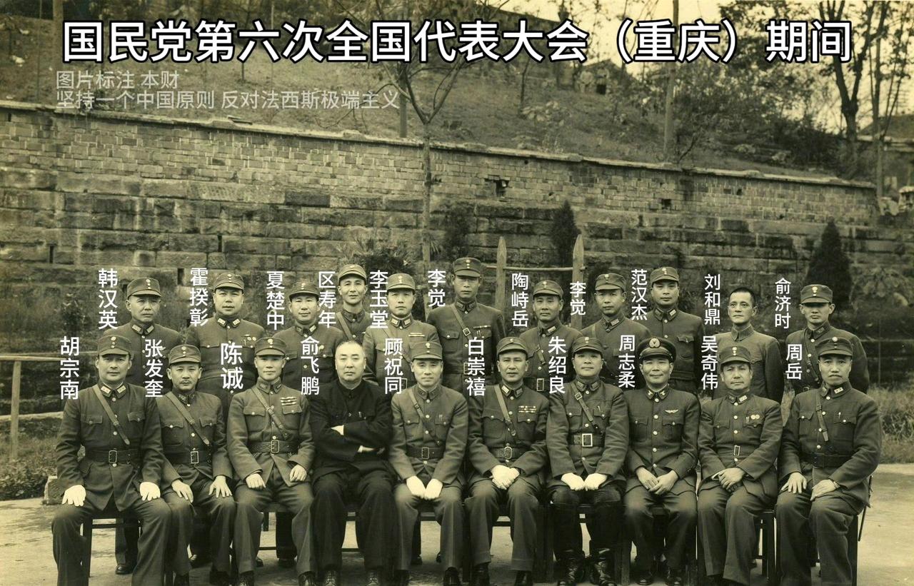 1945年5月，国民党第六次全国代表大会在重庆召开。此时湘西会战大势已定，日本败