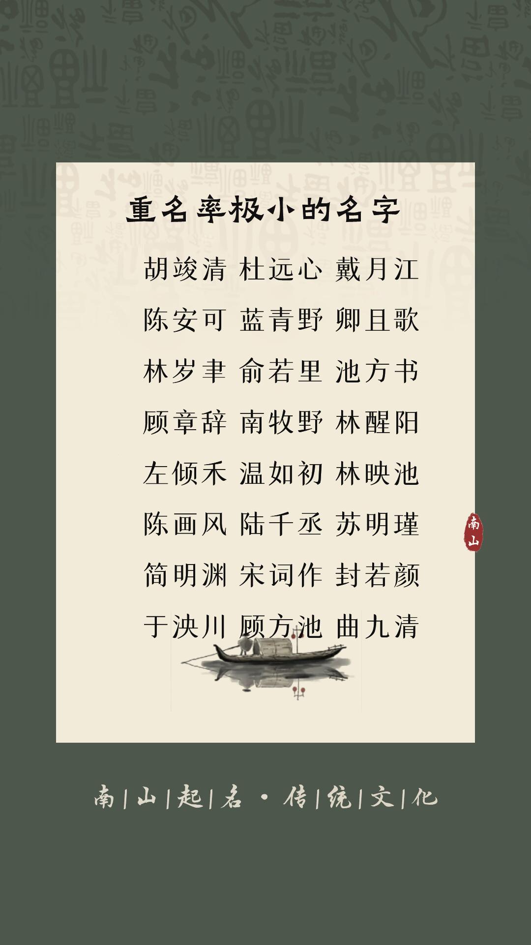 重名率极小的名字，少年十足的男孩名，栀子花般清冷纯洁的女孩名育儿经男宝宝起名