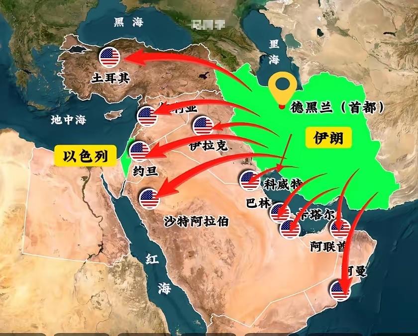 伊朗这次情报太准了！在凌晨1点30分，美军战机轰炸伊朗阿巴斯港目标，4点50分，