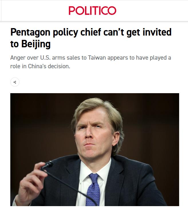 中国不会给埃尔布里奇・科尔比发放访华邀请函！POLITICO分析，科尔比迟