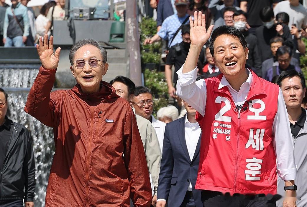 韩国釜山市长选情白热化，继前总统朴槿惠站台助阵后，前总统李明博确认于31日到访釜