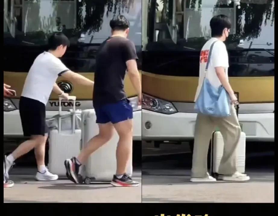 国乒启程出发拉斯维加斯了！今天的国乒队员的穿搭主打就是一个休闲舒服！不过不得不
