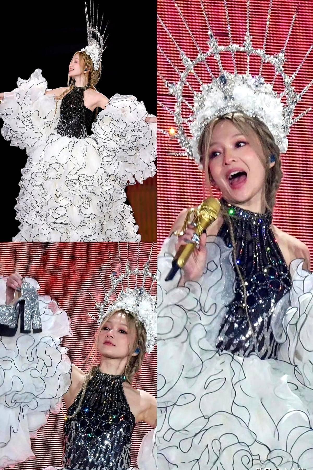 张韶涵长沙演唱会这事儿，本来以为是造型好看上了热搜，没想到啊，最后那个退场直接给