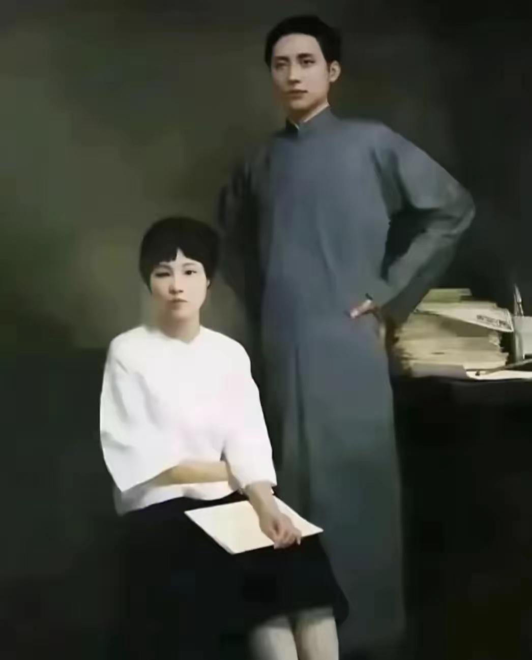 对于毛主席而言，妻子杨开慧是永远的“骄杨”，每次看到伟人夫妇的合影，心里充满了敬