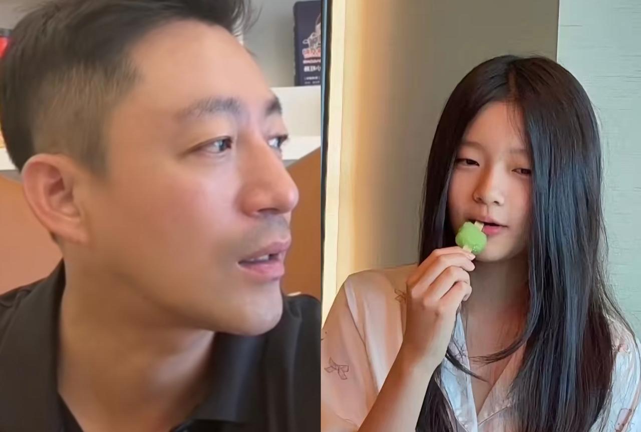 汪小菲是真藏不了一点事呀，回到湾湾就开直播，一脸的幸福笑容就知道见孩子是他的开心