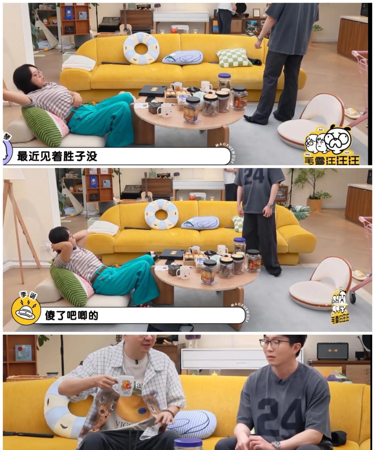 李雪琴知道徐志胜各种资源都是李诞的李诞直接说徐志胜傻不拉几。摇头长长叹了一口
