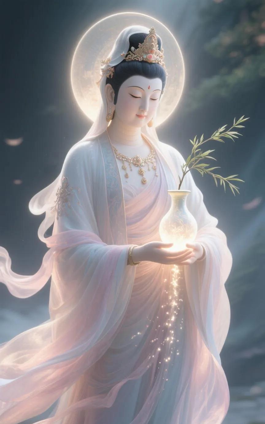 昨日有幸梦见观世音菩萨，便问他如今佛门乌烟瘴气，信众该如何是好？菩萨如是说