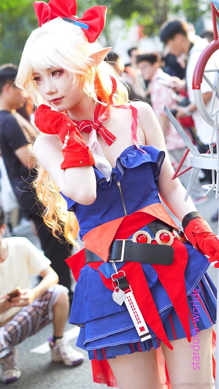 cosplay羽生萌萌香cicf中国国际漫画节动漫游戏展CICF2025明日