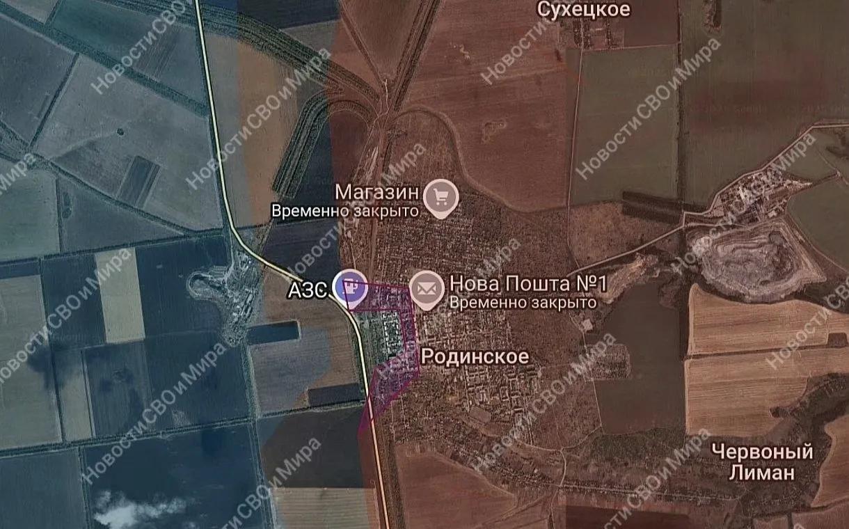 希尔斯基派出去冲击罗金西克的乌军部队倒是冲进了镇子西部，但是很快就被俄军击败，进