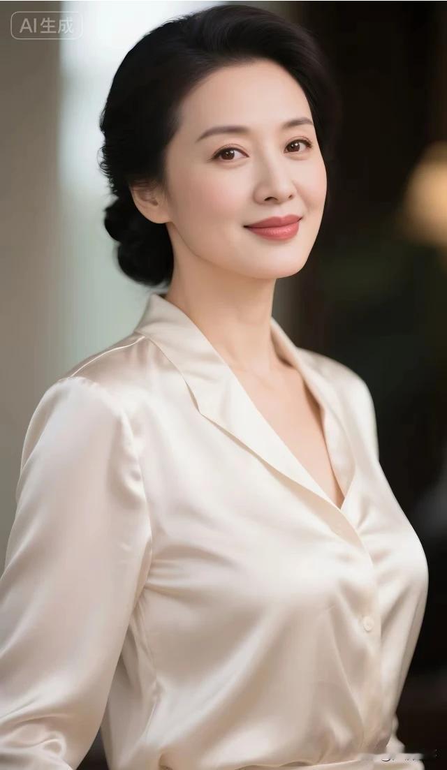 白色衬衫，优雅气质。貌美如花，气质优雅。肤白似雪，眼波流转。身姿妙慢，光彩