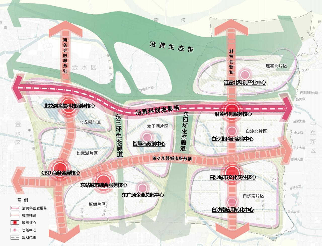 重磅：中原科技城总体规划公示，白沙有了新定位！从官网获悉，郑州市郑东新区国土空