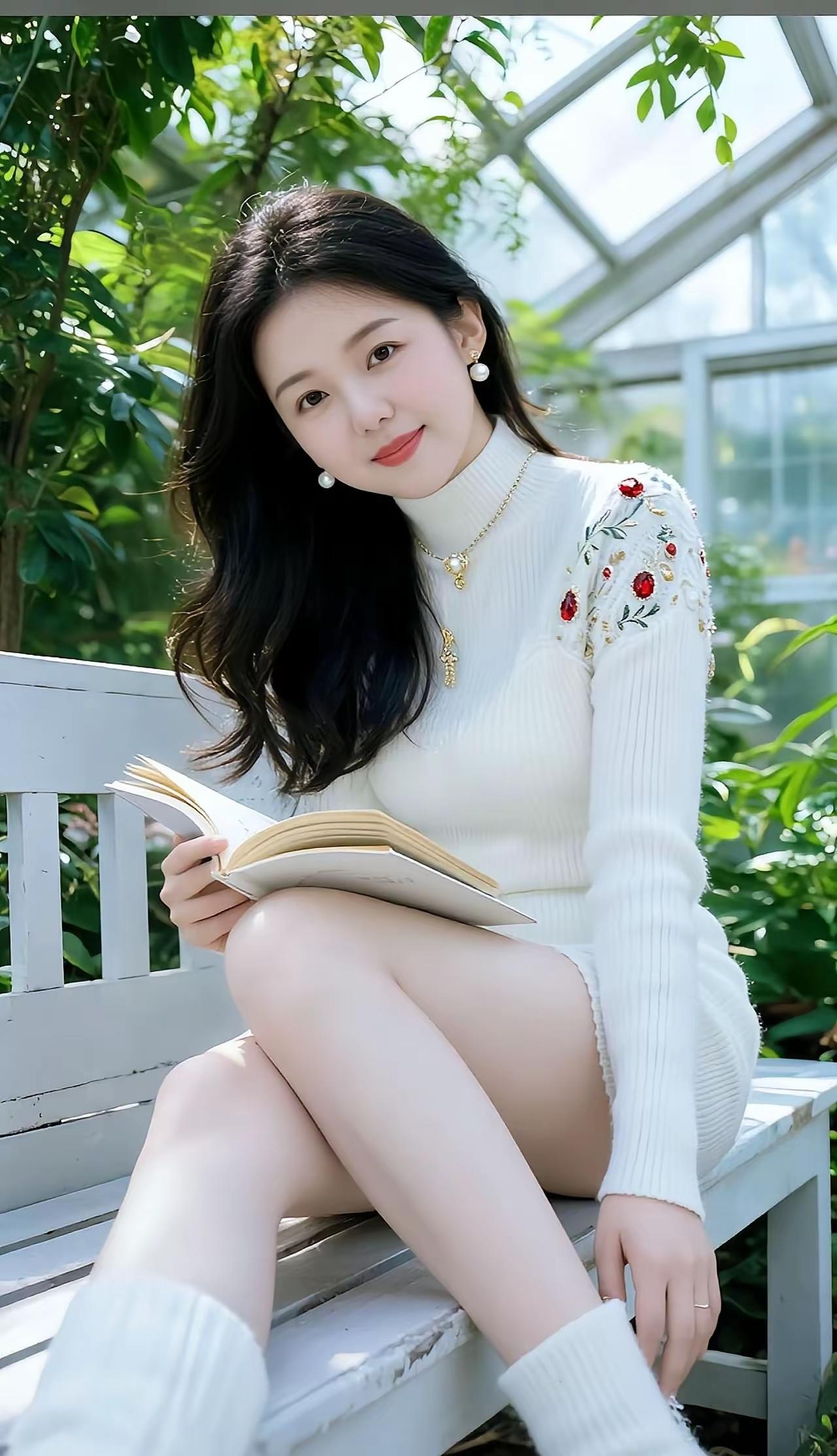 绿树阴中读好书，静享岁月静好。