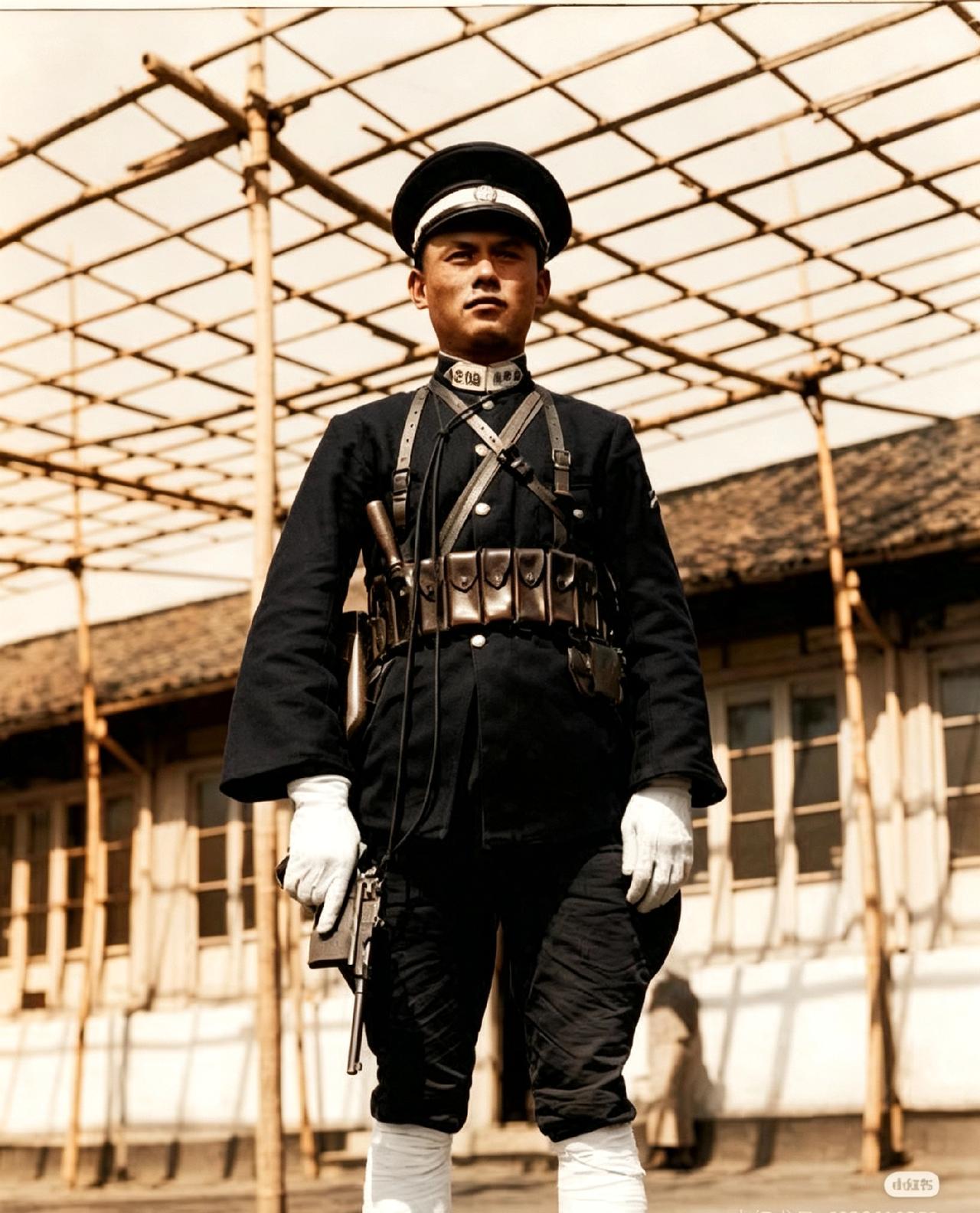 抗战影像志·1934年南京首都警察局检阅老照片