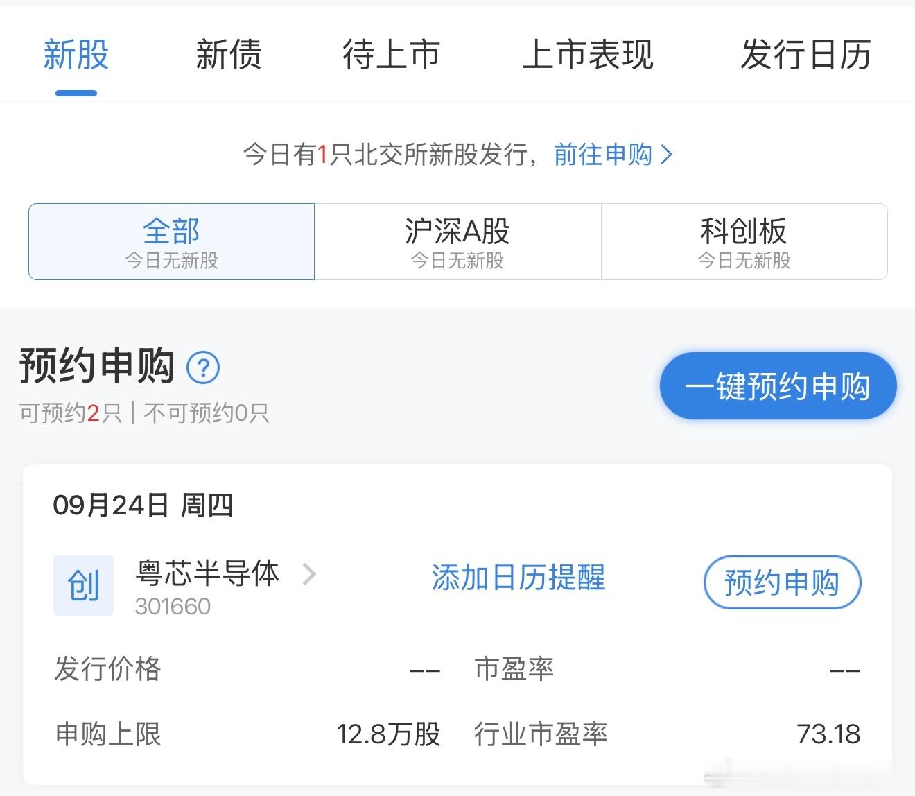 来看看今天（9月21日）A股的新股申购机会：图一北交所新股宇特光电申购代码