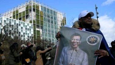 菲律宾媒体消息，菲律宾前总统罗德里戈·杜特尔特针对国际刑事法院（ICC）的临时释