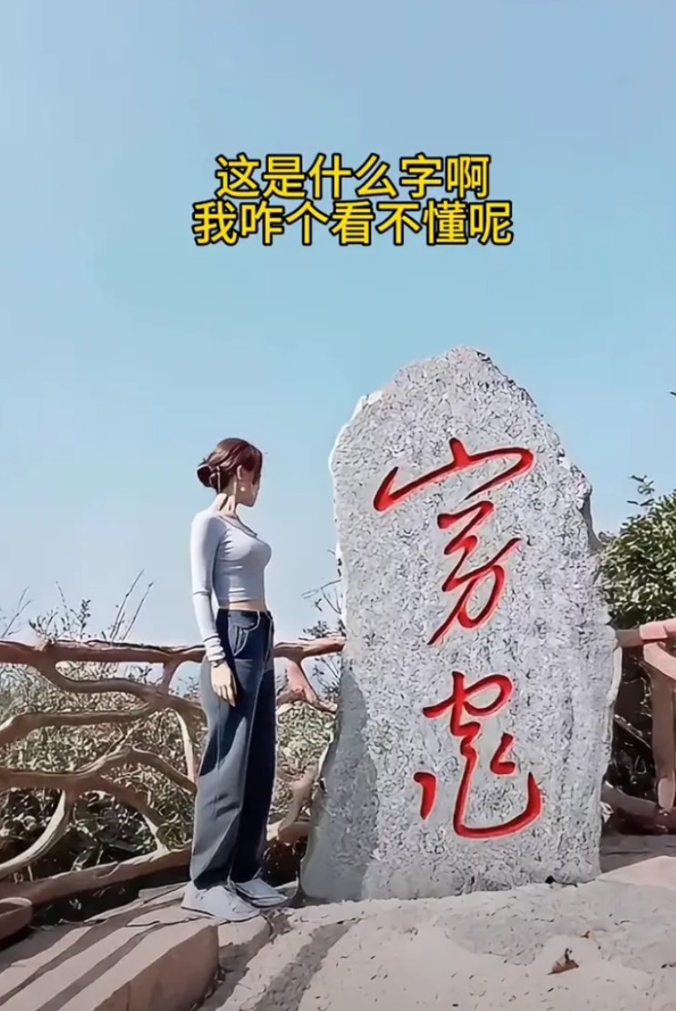 这是什么字？我怎么看不懂？富起。