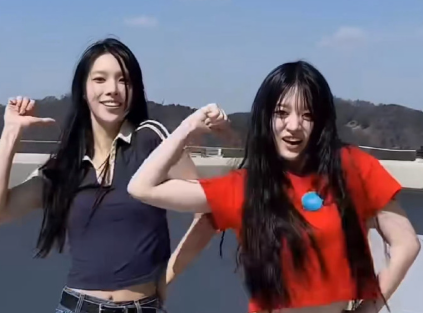 illit的Minju算不算照骗，自己崩图多为什么捆绑Top门面moka?​​