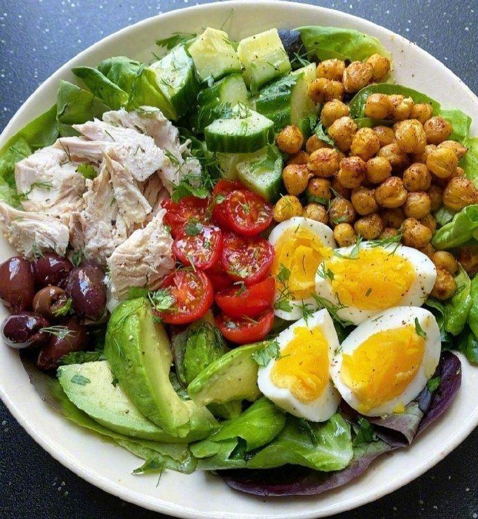 这样的减肥餐搭配太爱了🍅🥑🥗