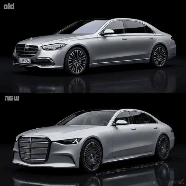 你告诉我下一代奔驰S长这样？​​​