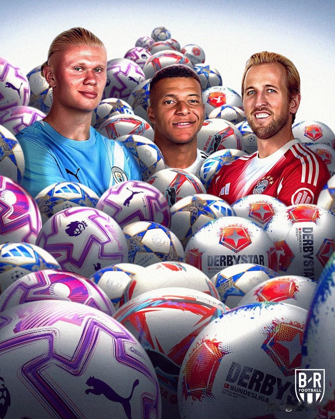 挣最高的年薪进最多的球，哈兰德、姆巴佩和凯恩真的是没有多拿一分钱!梅西和C罗