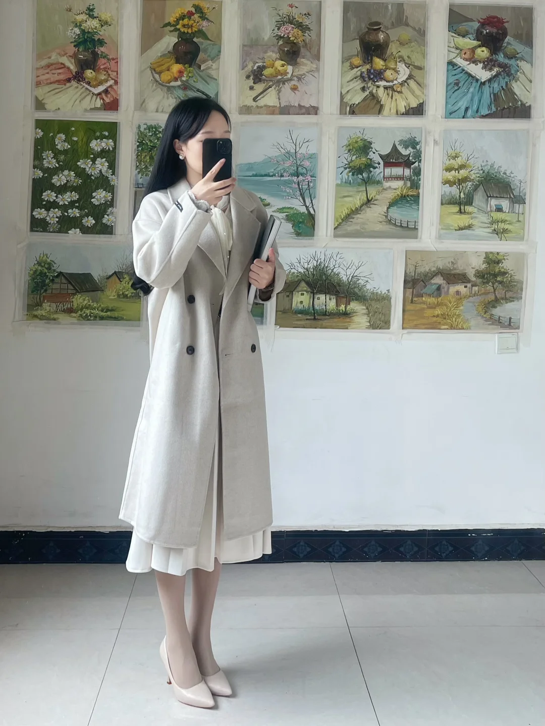 教师秋季通勤穿搭🍂
