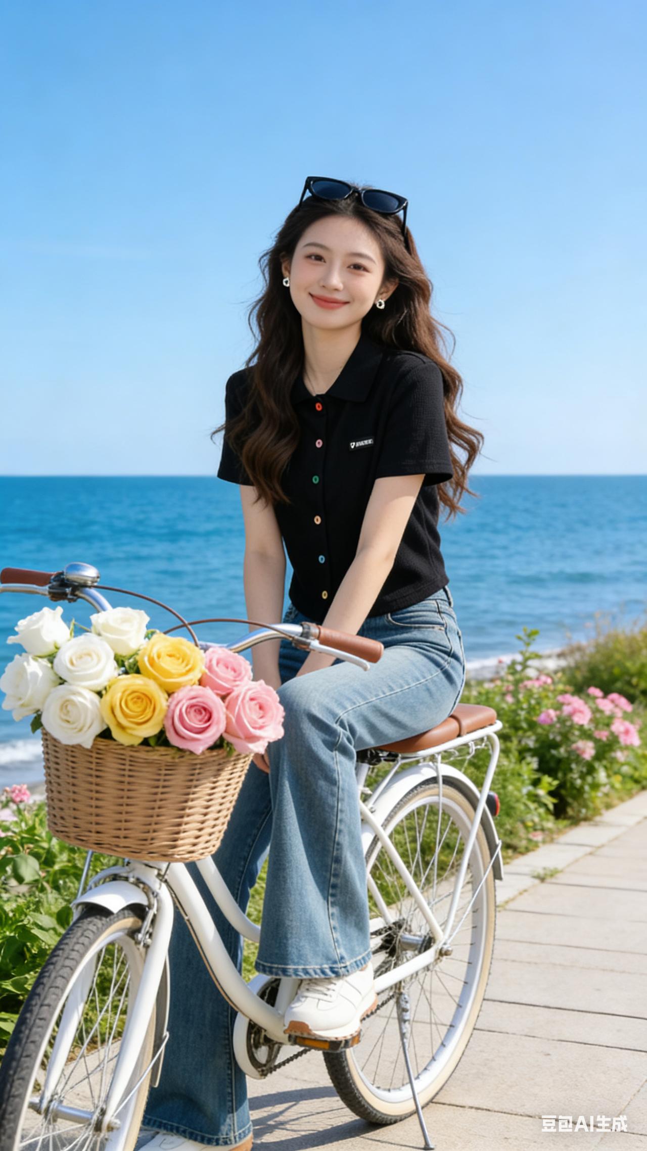 春日骑行花海，简直是一场浪漫至极的体验！最近天气好，我也忍不住来了场说走就走的