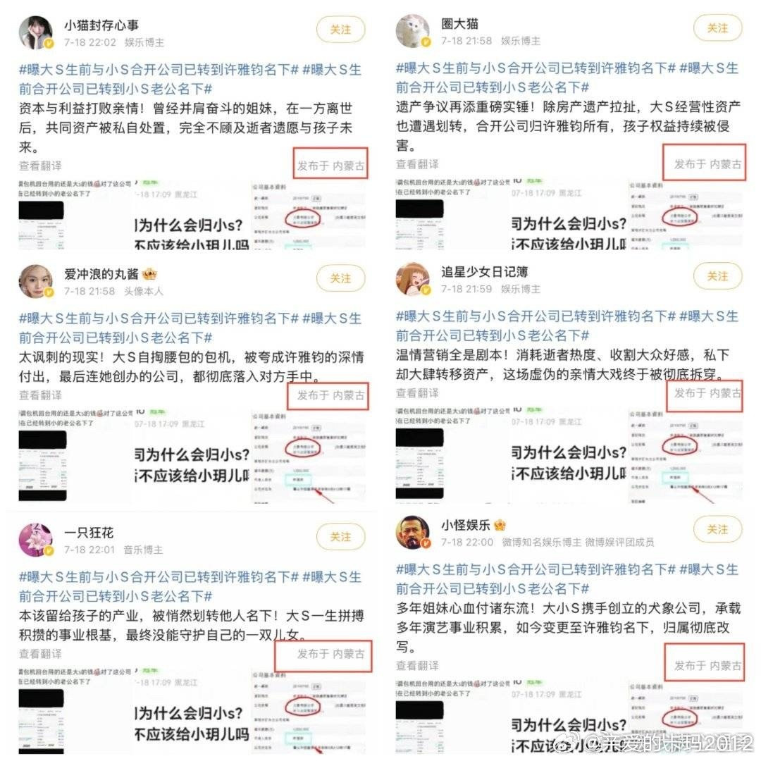 是什么深仇大恨，要这样有组织有规模地对大S，大S的家人、爱人，造谣、构陷、抹黑？
