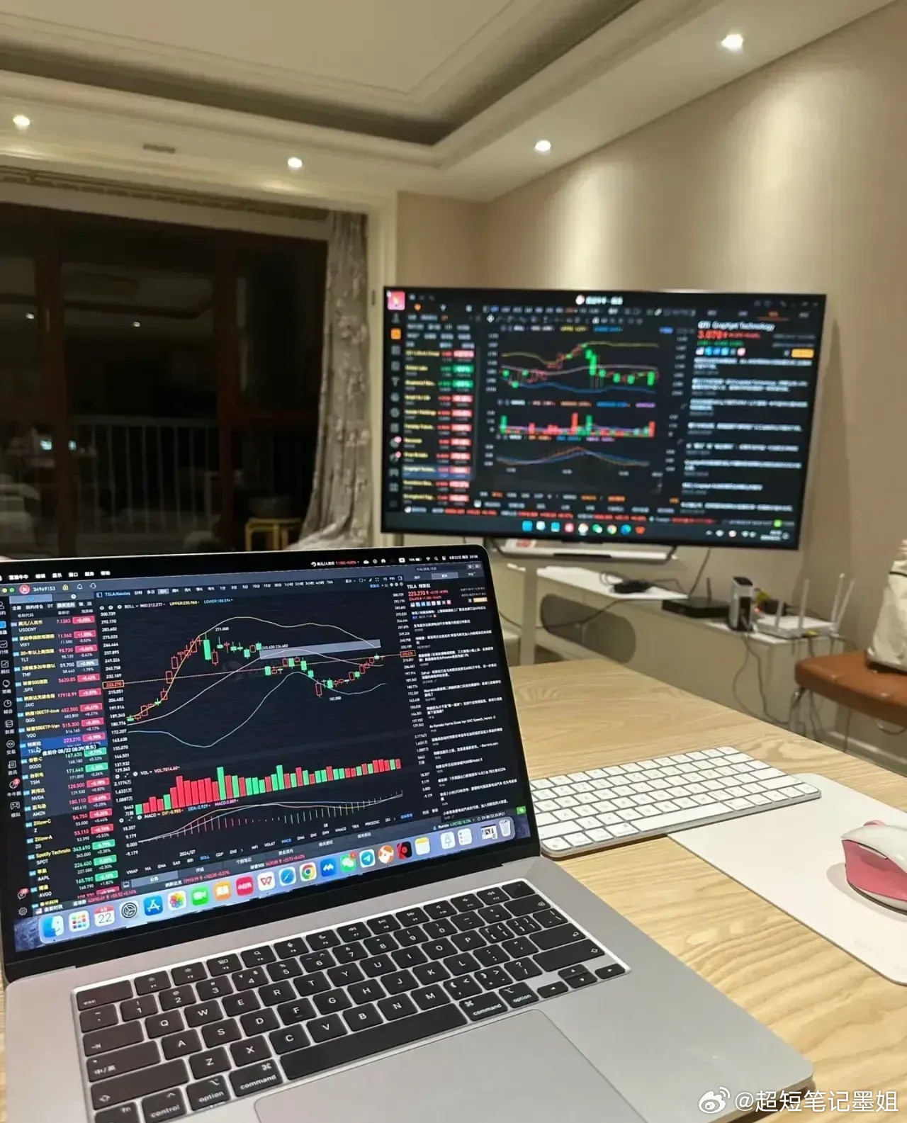 炒股有时候运气真的很重要。刚刚一个朋友说，小白一个，9万块钱本金，去年4月进来的