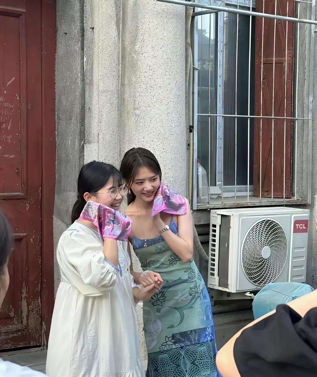 任敏现实中好好看啊，身材好好​​​