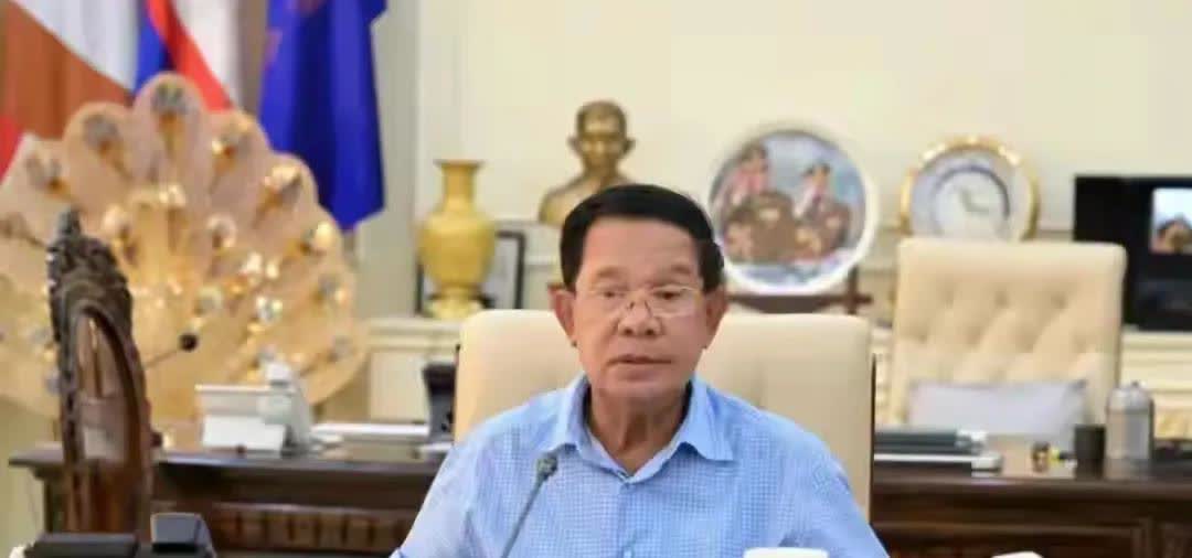 柬埔寨参议长洪森这时候不满意了，已经开始感到愤怒了。面对泰国对他和首相洪奈玛实施