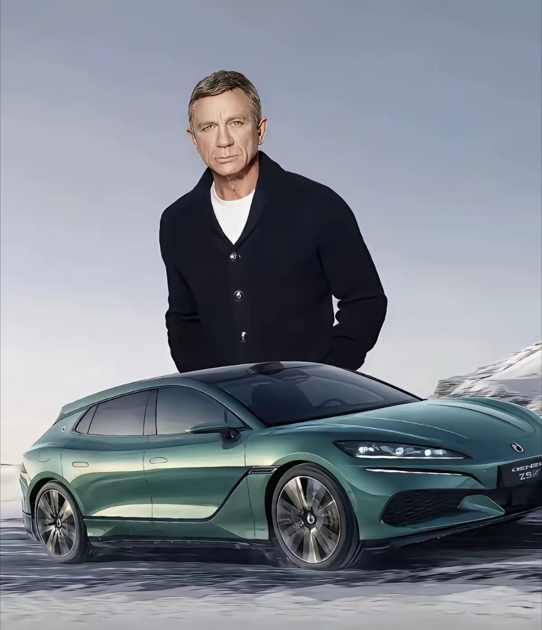 我们终究还是低估了比亚迪的实力！直接牵手007扮演者克雷格！这波属于是实力与实力
