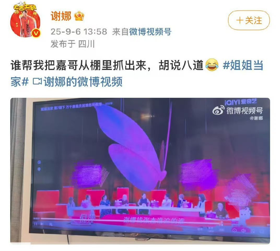 李维嘉回复谢娜喊话李维嘉回复谢娜请问胡说了哪一句哈哈哈娜姐和维嘉斗嘴我能看一