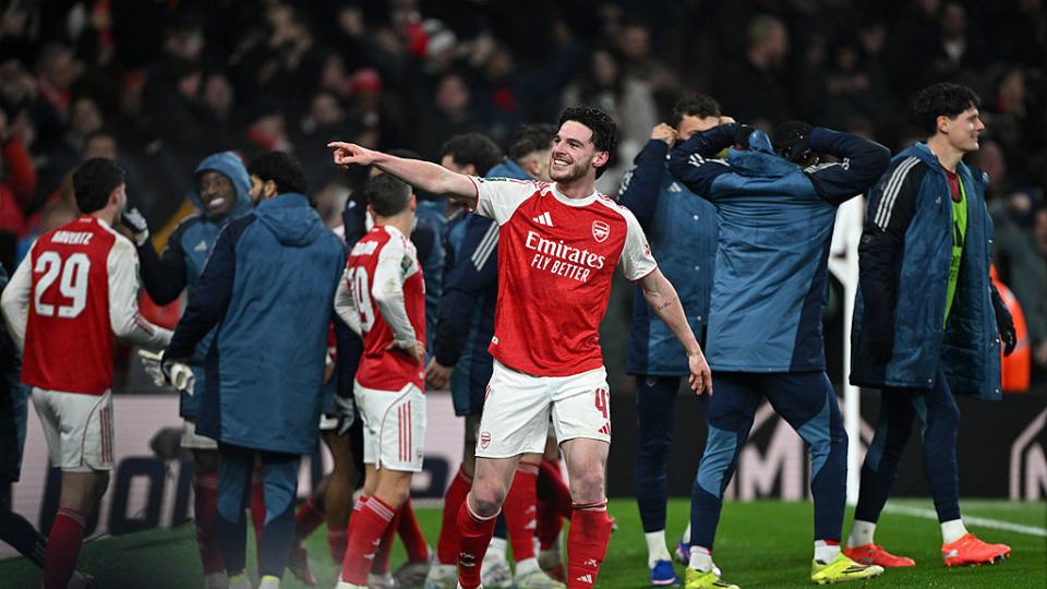 阿森纳双杀切尔西冲击四冠王！33年联赛杯首冠在望