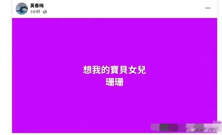 S妈说想我的宝贝女儿姗姗如果不知道大S怎么亖的（其实也确实不知道哦）或