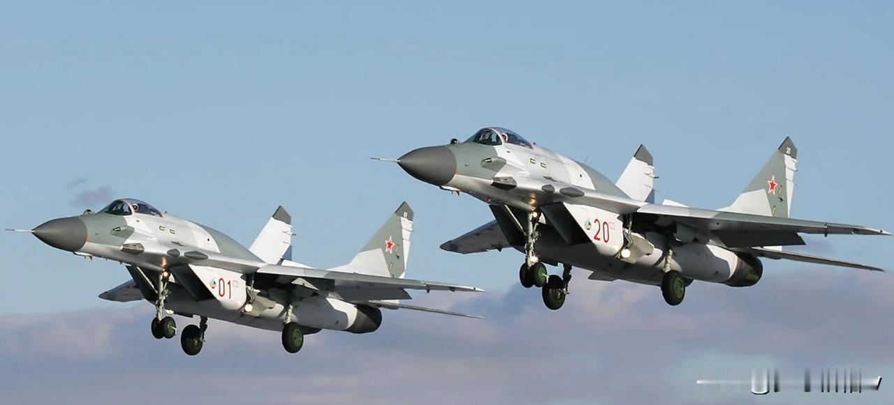 2009-2018年间，白蓝红莫斯科航空兵序号14航空团是该国仅有一支装备米格-