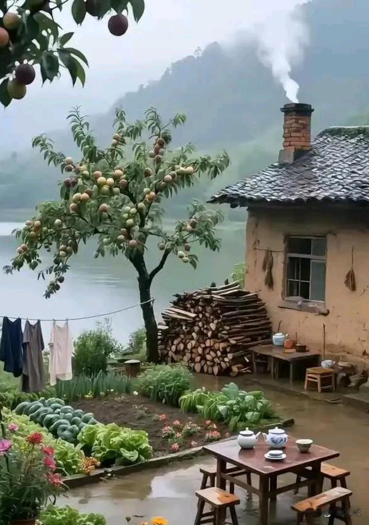 八零后的基本上都住过这种土坯房吧