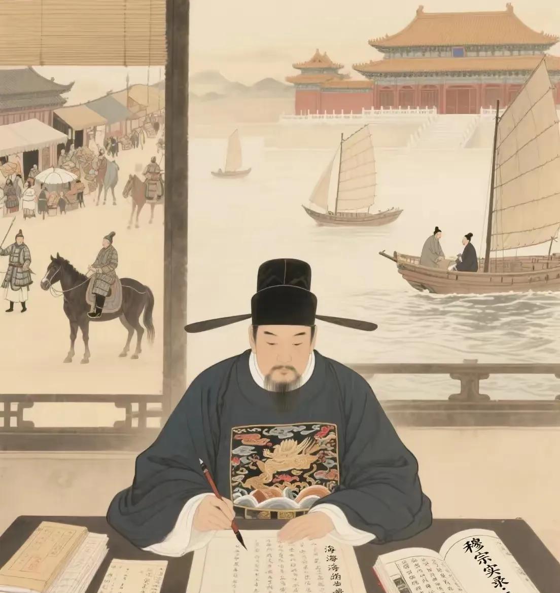 紫禁城最沉默的皇子朱载坖，熬了二十年才坐上龙椅。龙椅上的尘埃还没擦净，他就干了件